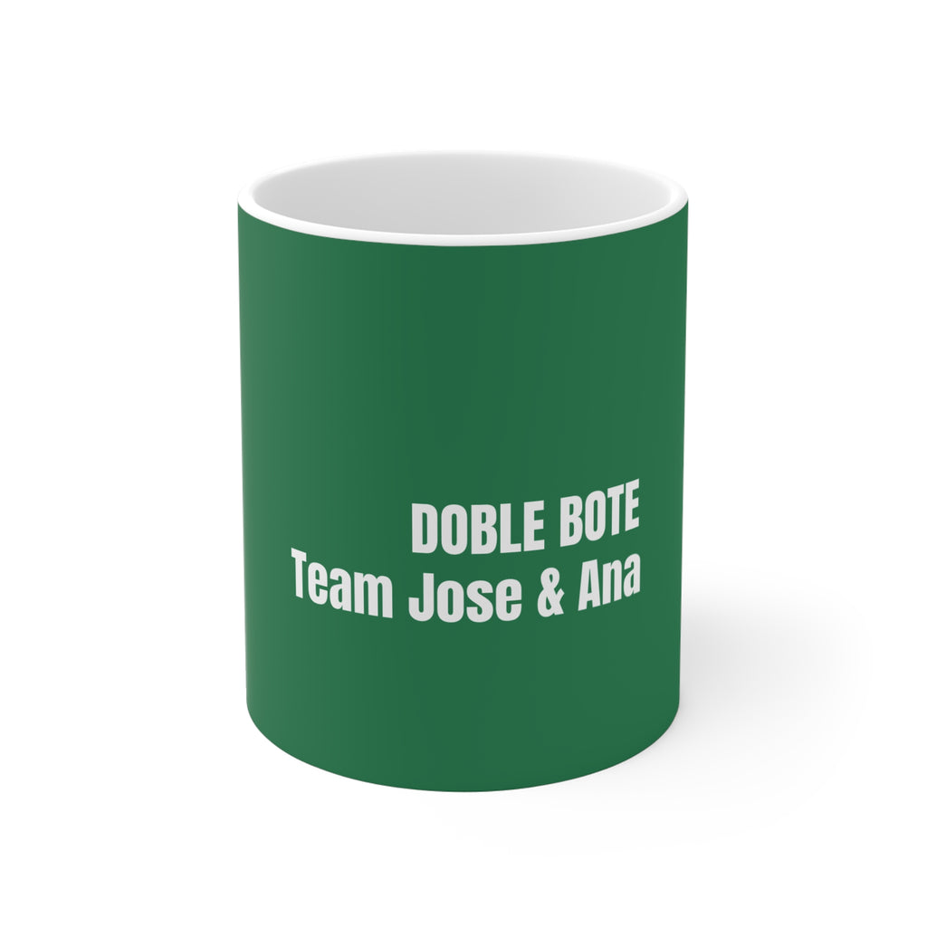 Taza Doble Bote - Team [Nombre] & [Nombre]