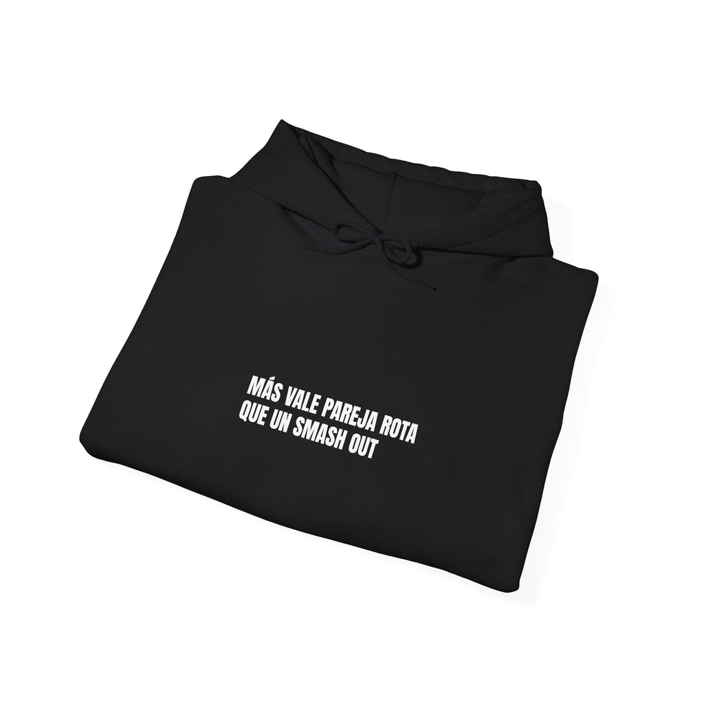 Sudadera Doble Bote - "Más vale pareja rota" Padel Humor Personalizable