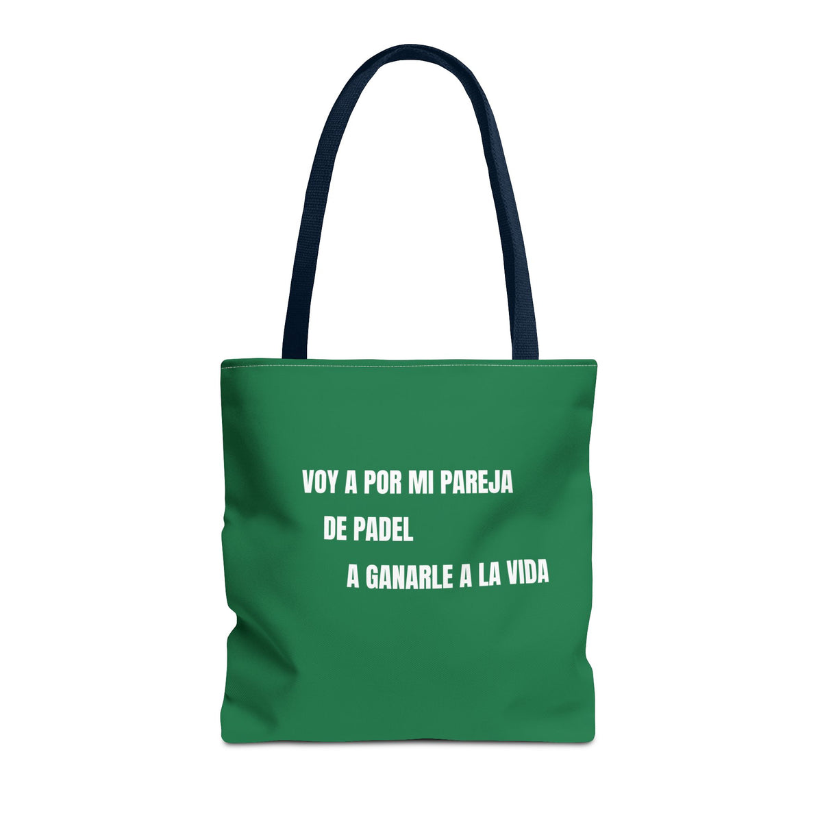 Tote Bag Doble Bote - Voy a por mi pareja de pádel a ganarle a la vida