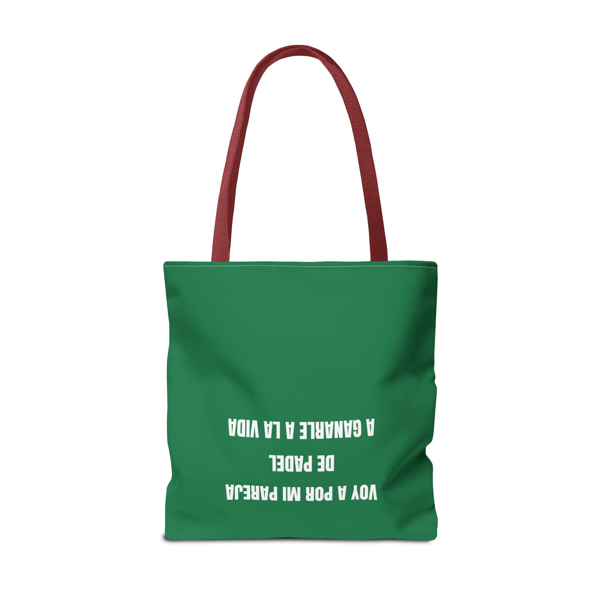 Tote Bag Doble Bote - Voy a por mi pareja de pádel a ganarle a la vida