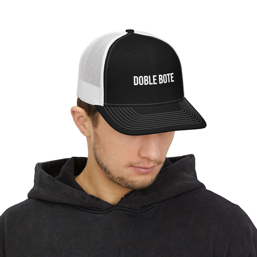 Gorra Doble Bote Bordada - Snapback Trucker