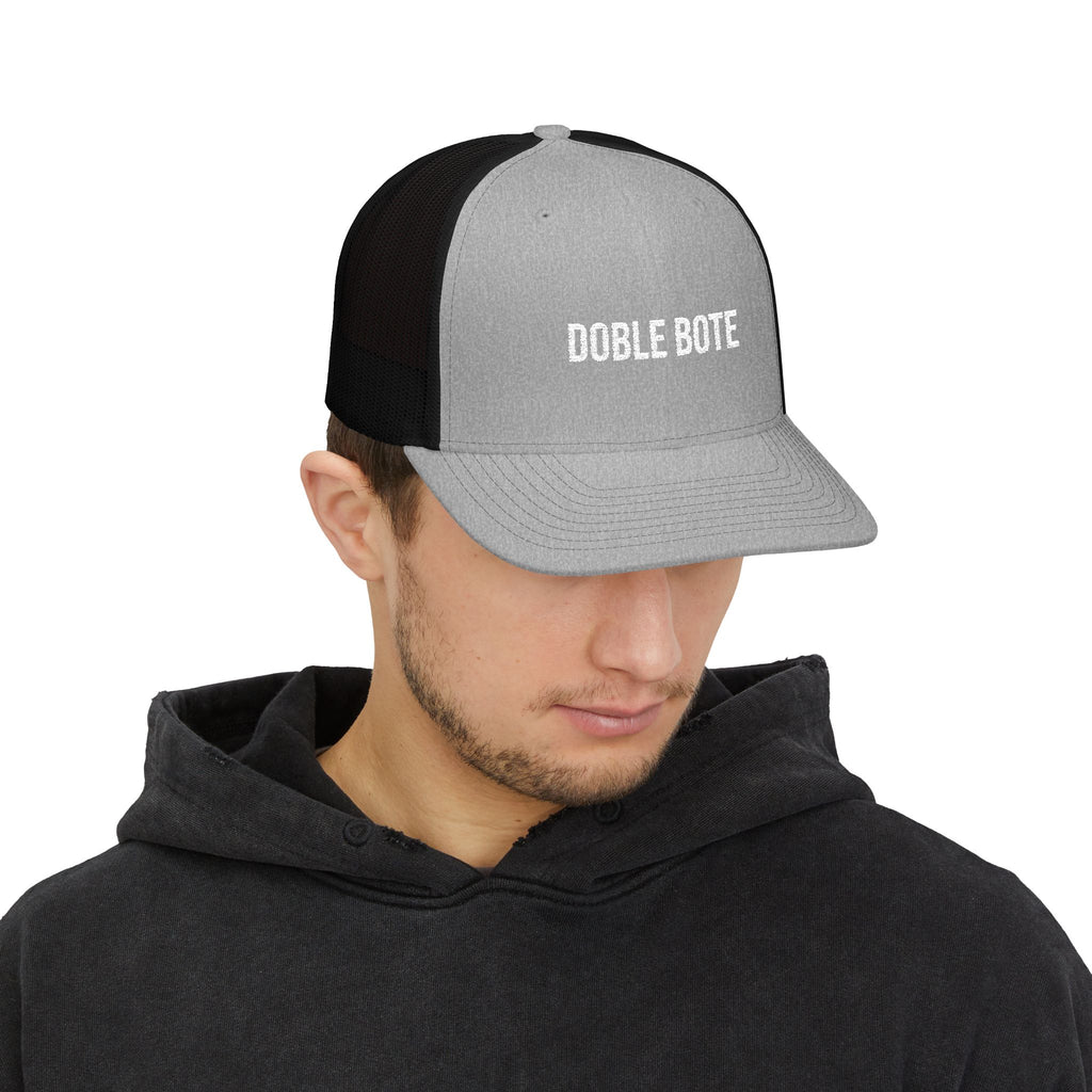 Gorra Doble Bote Bordada - Snapback Trucker