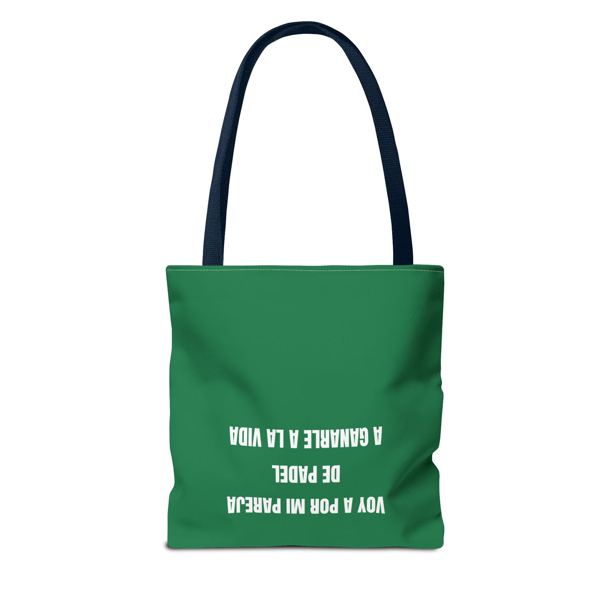 Tote Bag Doble Bote - Voy a por mi pareja de pádel a ganarle a la vida