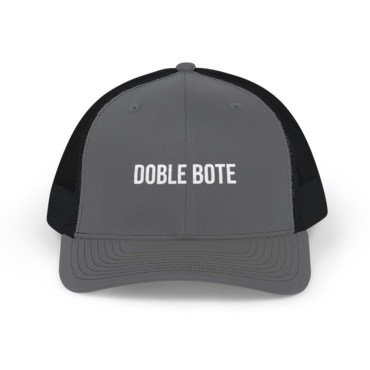 Gorra Doble Bote Bordada - Snapback Trucker