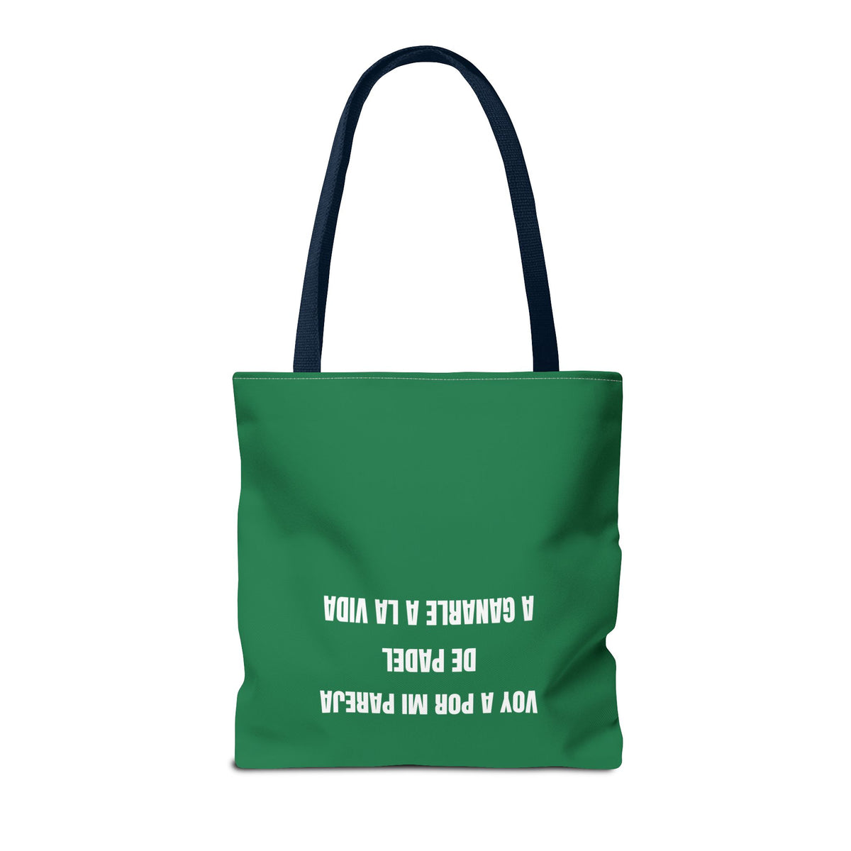 Tote Bag Doble Bote - Voy a por mi pareja de pádel a ganarle a la vida