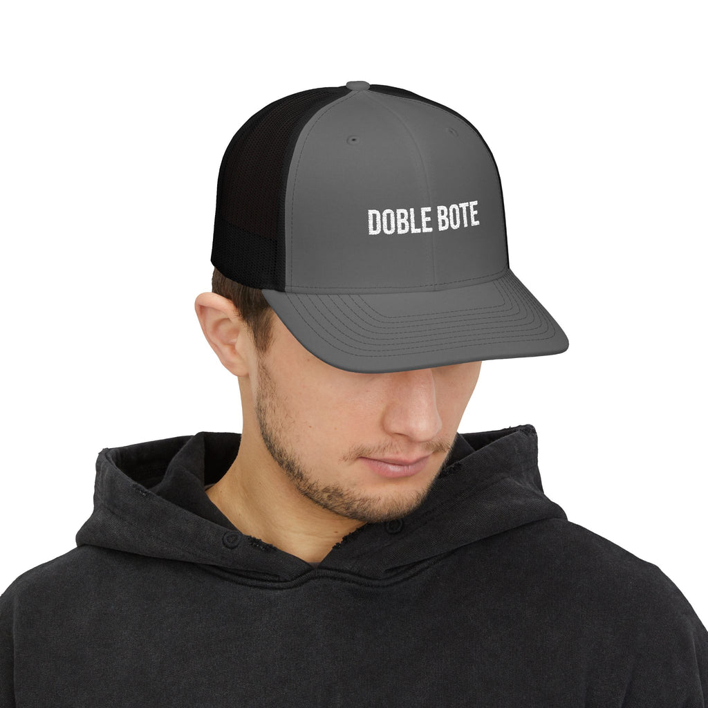 Gorra Doble Bote Bordada - Snapback Trucker