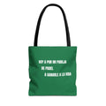 Tote Bag Doble Bote - Voy a por mi pareja de pádel a ganarle a la vida